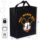 Пакет ламинированный вертикальный, 23 х 27 х 11 см "Hey Mickey Hey", Микки Маус - фото 319597277