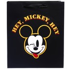 Пакет ламинированный вертикальный, 23 х 27 х 11 см "Hey Mickey Hey", Микки Маус - фото 9860816