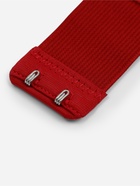 Застёжка для бюстгальтера, удлинитель, 3 ряда 2 крючка, 3.2×10.5 см, 5 шт., бордовая - Фото 5