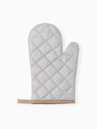 Кухонный набор «Доляна. Снежинки»: прихватка 17×17 см, варежка 26×16 см, фартук 70×80 см, золотистый - Фото 14