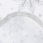 Фартук Доляна Снежинки серебро 70*80 см, 100% п/э - Фото 4