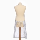 Фартук Доляна Снежинки серебро 70×80 см, 100% п/э - Фото 9