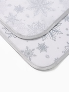 Кух. набор 3пр. Доляна Снежинки серебро прих.17*17 см, вареж.26*16 см,фарт.70*80 см 100% п/э   94461 - фото 809335877