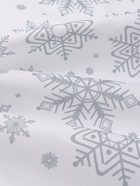 Кух. набор 3пр. Доляна Снежинки серебро прих.17*17 см, вареж.26*16 см,фарт.70*80 см 100% п/э   94461 - фото 809335878