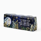 Набор свечей гелевых «Счастливого Нового года и Рождества», 3 шт., 2.5×2.5 см - Фото 7