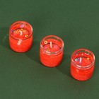 Набор гелевых свечей «Чудеса», 3 шт, 2,5 х 2,5 см - Фото 4