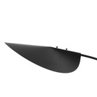 Торшер "Нордик" Е27 40Вт чёрный 160х38х185 см - фото 22496439