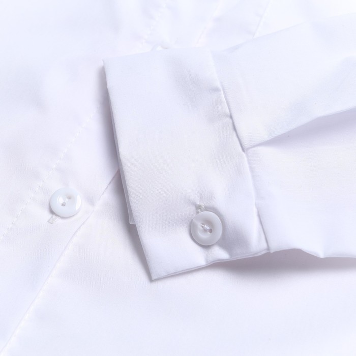 Рубашка женская с карманом, цвет белый, размер 44 64124