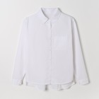 Рубашка женская с карманом, цвет белый, размер 48 - Фото 5