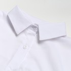 Рубашка женская с карманом, цвет белый, размер 48 - Фото 6