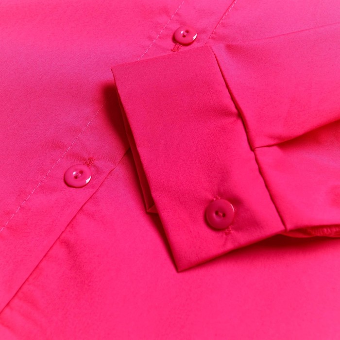 Рубашка женская с карманом, цвет фуксия, размер 44 64128