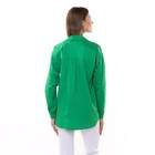 Рубашка женская с карманом, цвет зелёный, размер 48 - Фото 4