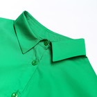 Рубашка женская с карманом, цвет зелёный, размер 48 - Фото 7