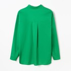 Рубашка женская с карманом, цвет зелёный, размер 48 - Фото 8