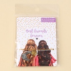 Кулоны неразлучники «Best freind», 2 шт, длина 40 см - фото 44780923 Кулоны неразлучники «Best freind», 2 шт, длина 40 см - фото 44780923