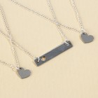 Кулоны неразлучники «Мама и дочки», 3 шт, длина 40 см - Фото 3