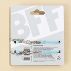 Кулоны неразлучники «BFF», 2 шт., длина 50 см - Фото 6