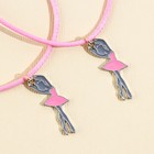 Кулоны неразлучники «Лучшей подруге», 2 шт., длина 50 см - Фото 3
