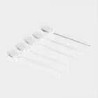 Ложка чайная «Классика», 15×2.7 см, прозрачная - фото 26137448