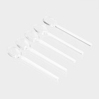 Ложка чайная «Классика», 15×2.7 см, прозрачная - фото 26137449