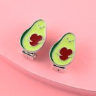 Серьги клипсы детские «Авакадного настроения» - Фото 3