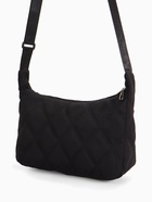 Сумка женская багет на молнии, 30×10×19 см, чёрная - Фото 7