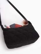 Сумка женская багет на молнии, 30×10×19 см, чёрная - Фото 5