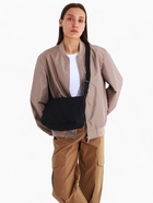 Сумка женская багет на молнии, 30×10×19 см, чёрная - Фото 9