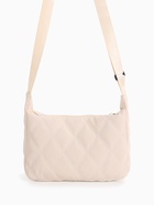 Сумка женская багет на молнии, 30×10×19 см, бежевая - Фото 10