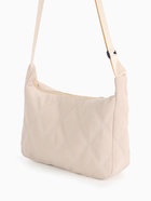 Сумка женская багет на молнии, 30×10×19 см, бежевая - Фото 8