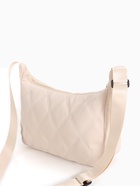 Сумка женская багет на молнии, 30×10×19 см, бежевая - Фото 11