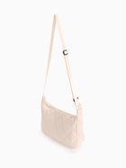 Сумка женская багет на молнии, 30×10×19 см, бежевая - Фото 6