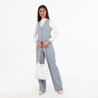 Сумка женская без застёжки, цвет белый 9458763