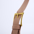 Сумка женская багет на молнии, 32×14×22 см, бежевая - Фото 5