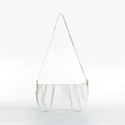 Сумка женская кросс-боди на молнии, 24×7×13 см, белая - Фото 1