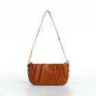 Сумка женская кросс-боди на молнии, 24×7×13 см, рыжая - Фото 1