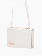 Сумка женская мессенджер на магнитах, 19×5×13 см, белая - Фото 4