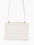 Сумка женская мессенджер на магнитах, 19×5×13 см, белая - Фото 6