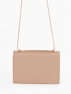 Сумка женская мессенджер на магнитах, 19×5×13 см, бежевая - Фото 5