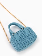 Сумка женская саквояж на молнии, 19×7×14 см, голубая - Фото 10