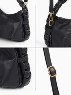 Сумка женская багет на молнии, 24×6×15.5 см, чёрная - Фото 3