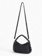 Сумка женская багет на молнии, 24×6×15.5 см, чёрная - Фото 2