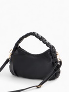 Сумка женская багет на молнии, 24×6×15.5 см, чёрная - Фото 8