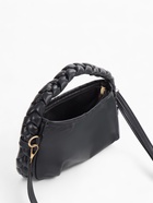 Сумка женская багет на молнии, 24×6×15.5 см, чёрная - Фото 5