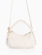 Сумка женская багет на молнии, 24×6×15.5 см, белая - Фото 7