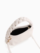 Сумка женская багет на молнии, 24×6×15.5 см, белая - Фото 3