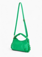 Сумка женская багет на молнии, 24×6×15.5 см, зелёная - Фото 2