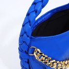 Сумка женская на молнии, цвет синий - Фото 8