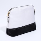 Сумка женская на молнии, цвет белый - фото 22352616