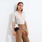 Сумка женская на молнии, цвет белый - фото 22352622